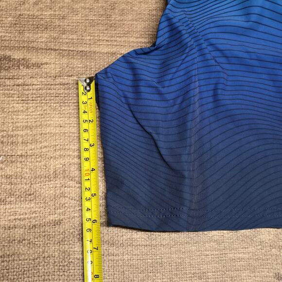 Sea-Doo Royal Blue Fade Striped Women's 6" Board Short Size Small NWT - Picture 6 of 14